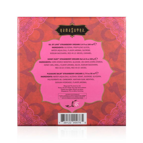 KamaSutra Kamasutra Treasure Trove Strawberry Massageset