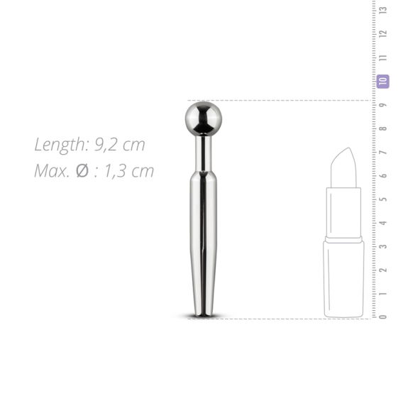 Sinner Gear Unbendable Sinner - Korte Holle Penis Plug