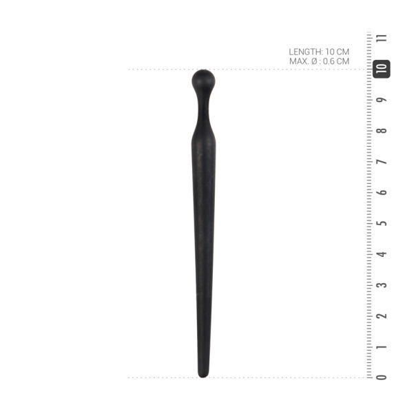 Sinner Gear Zachte Siliconen Dilator - Zwart