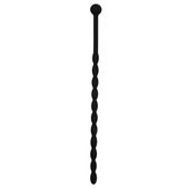 Sinner Gear Geribbelde Siliconen Dilator - Zwart
