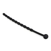 Sinner Gear Geribbelde Siliconen Dilator - Zwart
