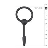 Sinner Gear Holle Siliconen Penisplug Met Ring