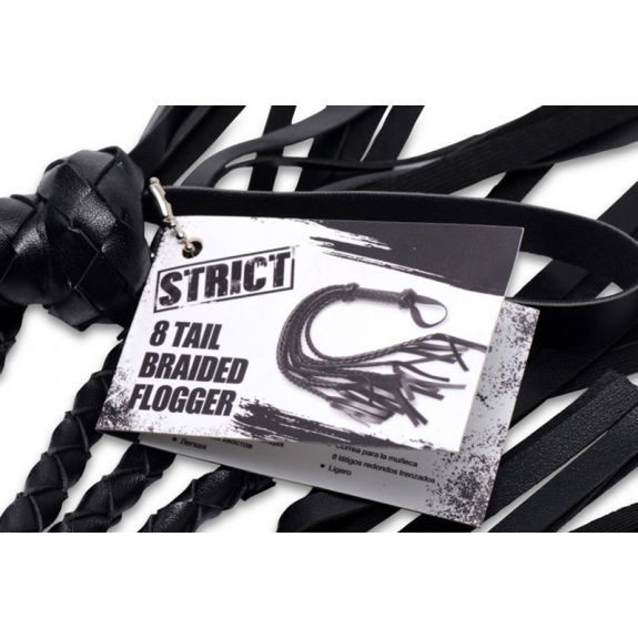 Strict Lange Gevlochten Flogger