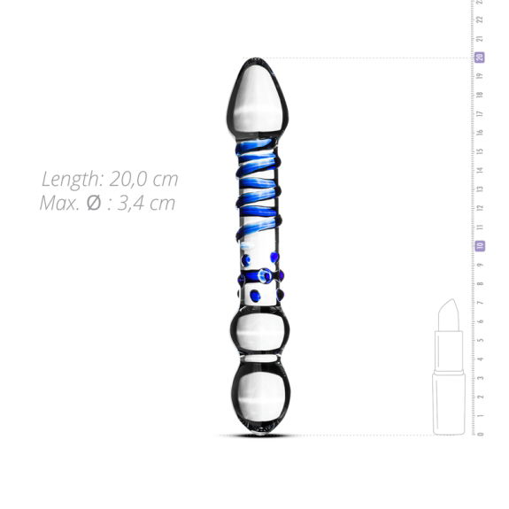 Gildo Glazen Dubbele Dildo No. 21