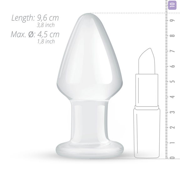 Gildo Glazen Buttplug No. 25