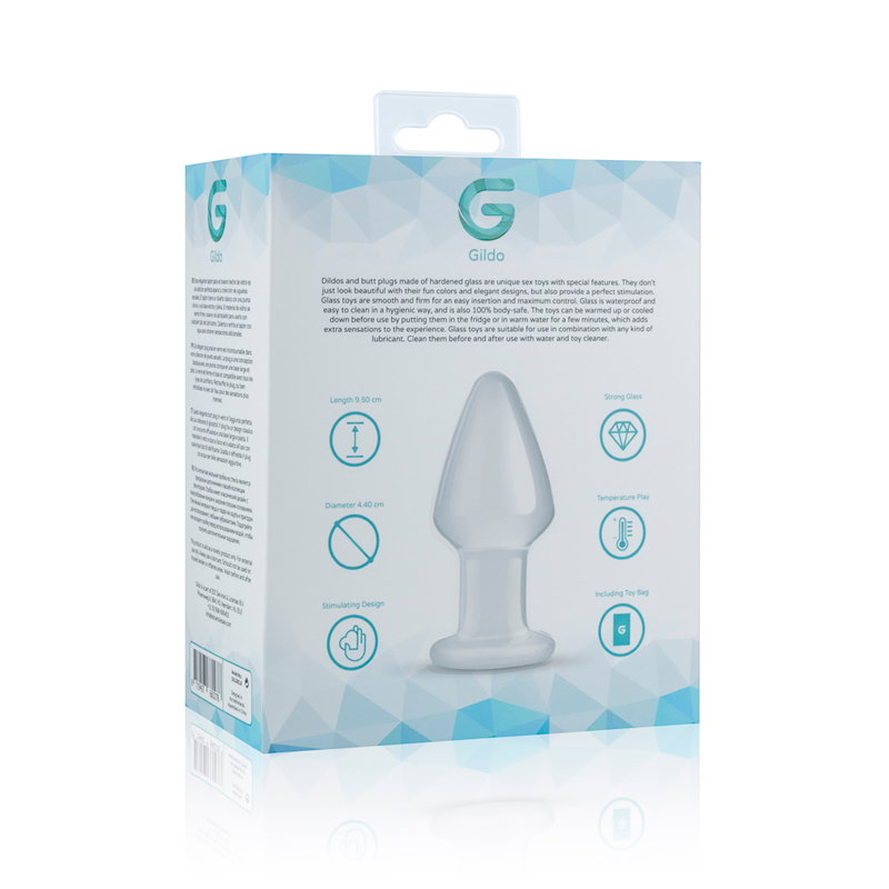 Glazen Buttplug No. 25 - afbeelding 5