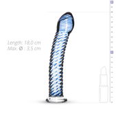 Gildo Glazen G-Spot/Prostaatdildo No. 5