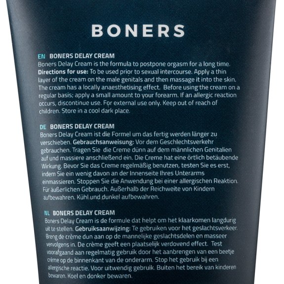 Boners Boners Orgasmevertragende Crème - 100 ml