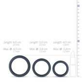 Boners Boners Cockring Set 3-delig