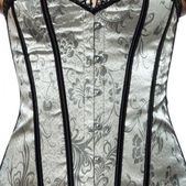 Burlesque jacquard corsage