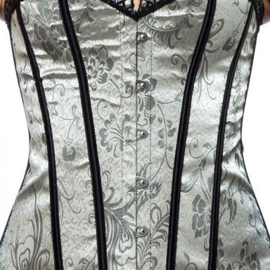 Burlesque jacquard corsage