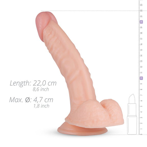 Real Fantasy Derek Realistische Dildo Met Balzak -18 cm