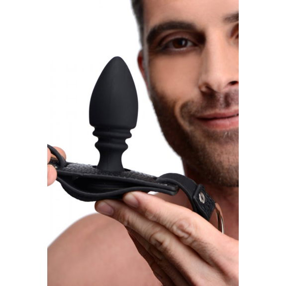 Strict Harnas Met Cockring En Buttplug