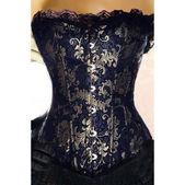 Barok brokaat corset