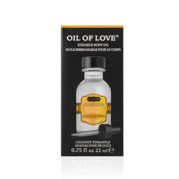 KamaSutra Coconut Pineapple - Likbare Olie - 22 ml