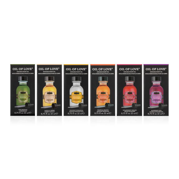 KamaSutra Strawberry Dreams - Likbare Olie - 22 ml