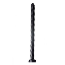 Hosed Ribbed Anal Snake Anaaldildo - 48 cm