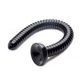 Hosed Ribbed Anal Snake Anaaldildo - 48 cm