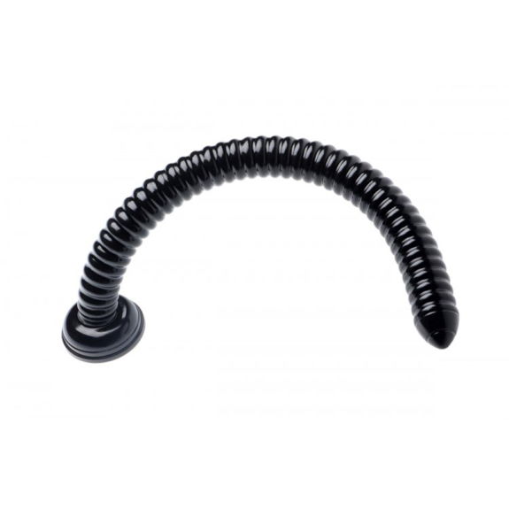 Hosed Ribbed Anal Snake Anaaldildo - 48 cm