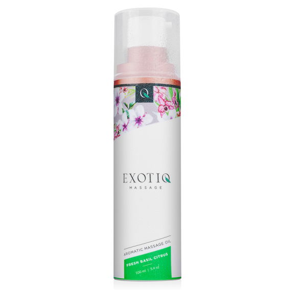 Exotiq Exotiq Massageolie Basil Citrus - 100 ml