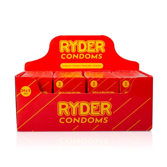 Ryder Ryder Condooms - 24 x 3 Stuks