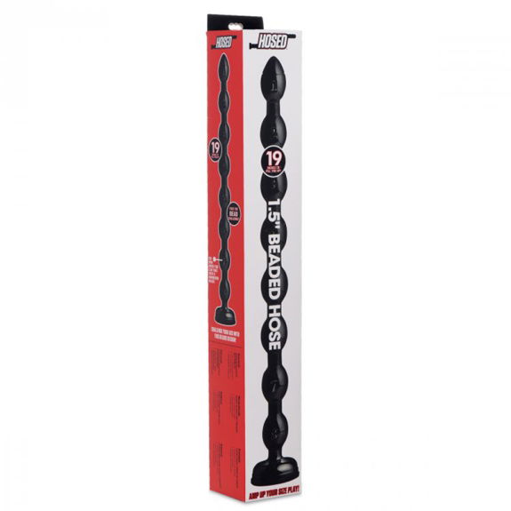 Hosed Beaded Anal Snake Anaaldildo - 47.5 cm