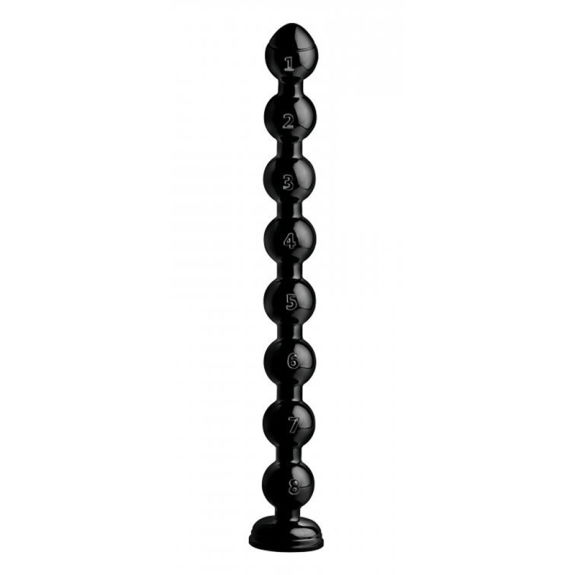 Hosed Beaded Thick Anal Snake Anaaldildo - 49 cm