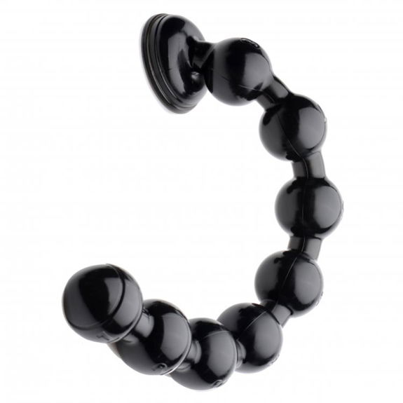 Hosed Beaded Thick Anal Snake Anaaldildo - 49 cm