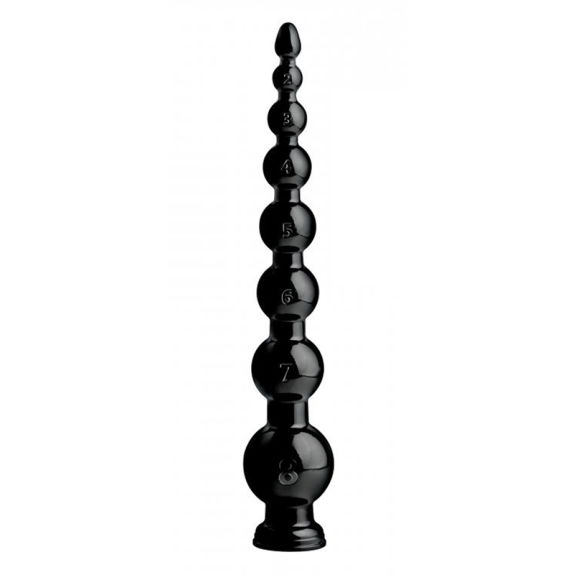 Hosed Graduated Bead Anal Snake Anaaldildo - 49 cm