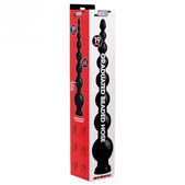 Hosed Graduated Bead Anal Snake Anaaldildo - 49 cm