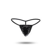 Heren string laklook