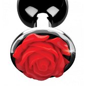 Booty Sparks Red Rose Buttplug - Small