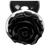 Booty Sparks Black Rose Buttplug - Small
