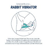 Rocks Off EveryGirl Rabbit Vibrator - Burgundy
