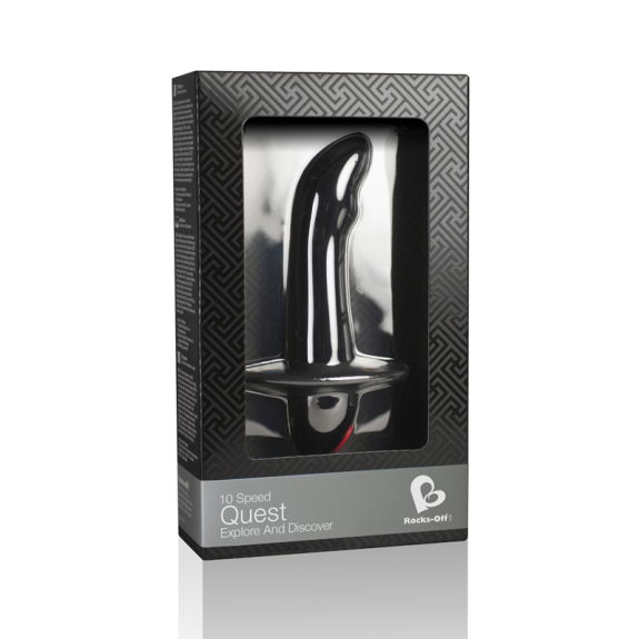 Rocks Off Quest Prostaat Vibrator - Zwart