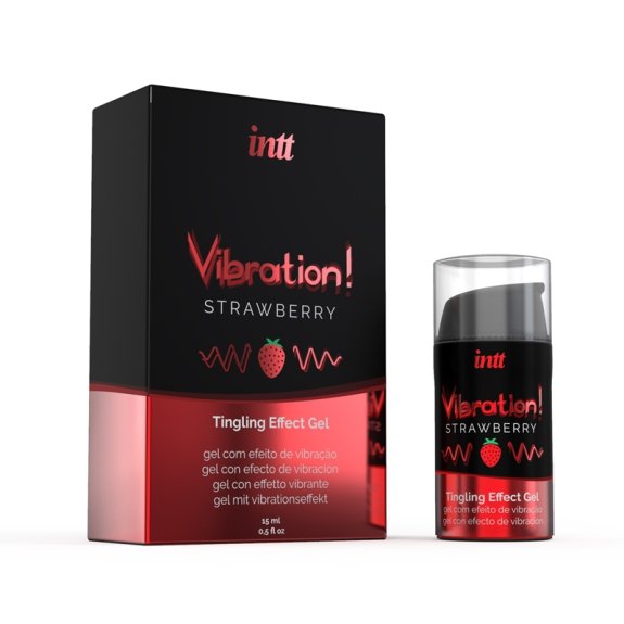 INTT Vibration! Strawberry Tintelende Gel