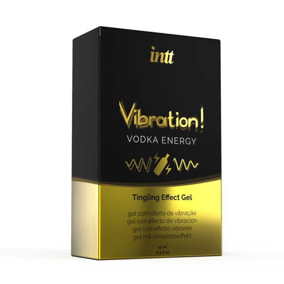 INTT Vibration! Vodka Energy Tintelende Gel