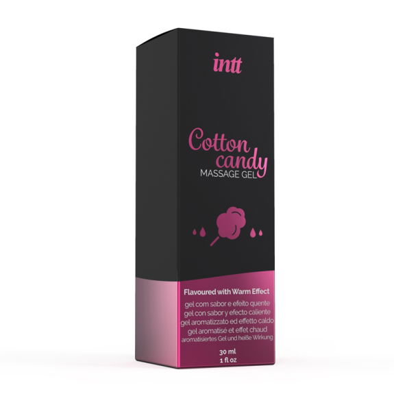 INTT Cotton Candy Verwarmende Massage Gel - 30 ml