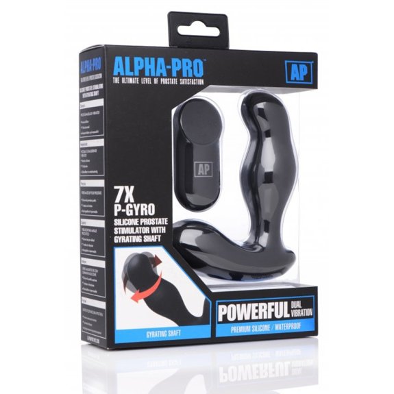 Alpha-Pro P-Gyro Roterende Prostaat Vibrator