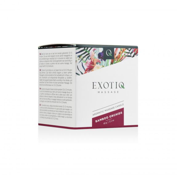 Exotiq Exotiq Massagekaars Bamboe Orchideeën - 60g