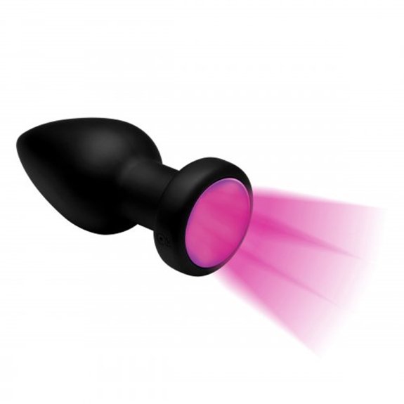 Booty Sparks Vibrerende Buttplug Met LED-licht - Medium