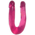 Lollicock - Sweet Slim Double Dipper Dildo - Cherry Ice