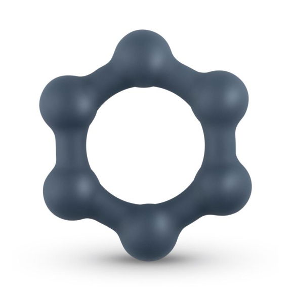 Boners Boners Hexagon Cockring Met Stalen Kogels
