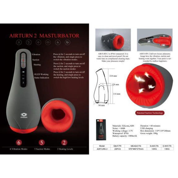 OTOUCH OTOUCH - Airturn2 Masturbator