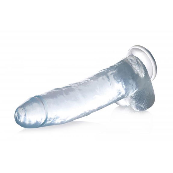 Jock Jock C-Thru Transparante Dildo - 31 cm.