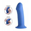 Squeeze-It Squeeze-It Dikke Dildo - Blauw Squeeze-It Squeeze-It Dikke Dildo - Blauw