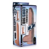 Vibrerende & Stotende Realistische XL Dildo Met Balzak