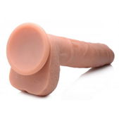 Vibrerende & Stotende Realistische XL Dildo met Zuignap 