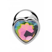 Booty Sparks Rainbow Heart Buttplug - Groot
