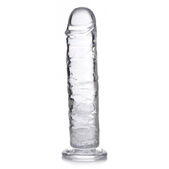 Jock Jock C-Thru Transparante Dildo - 21 cm.